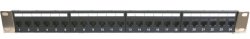 画像1: パッチパネル≪24ポート　RJ45 ケーブルハンガー付≫