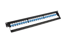 画像2: パッチパネル≪24ポート　LC ケーブルハンガー付≫