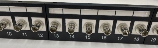 画像3: 【中古品アウトレット】パッチパネル≪24ポート　ST ケーブルハンガー付≫ (3)